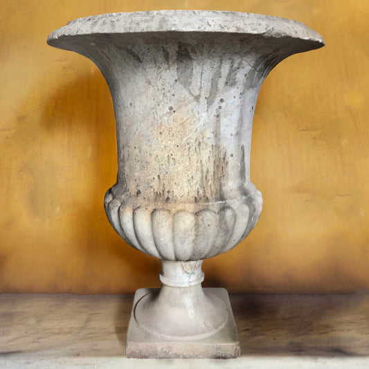 Huge Century Italian Grand Tour Carrara Marble Urn c.1790
