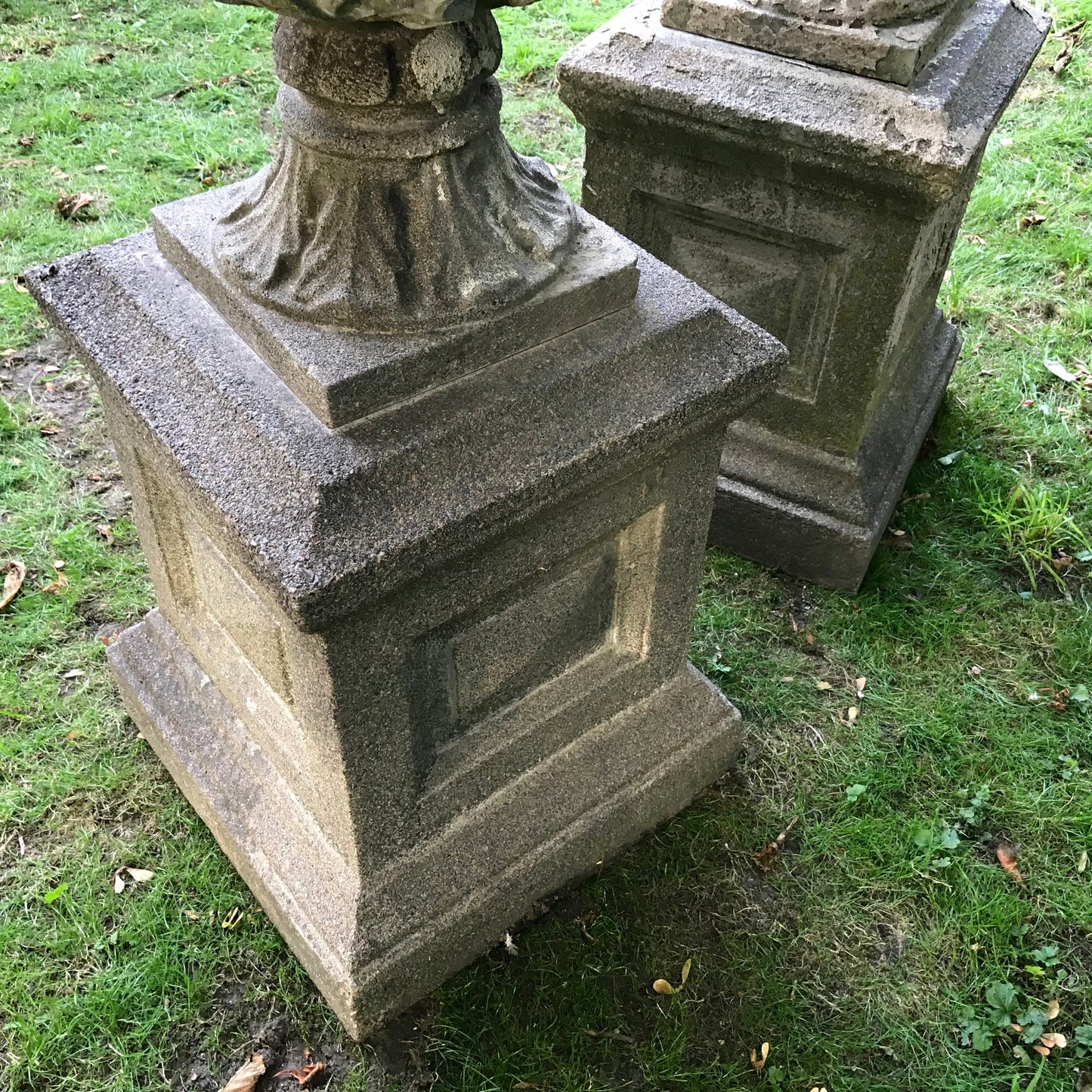 Acanthus Urns with Plinths c.1930