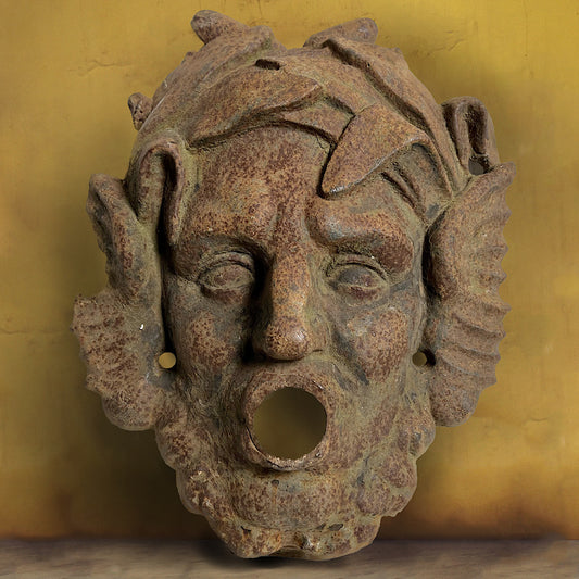 Val d’Osne Water God Fountain Head ‘Mascaron’ Mask c.1850