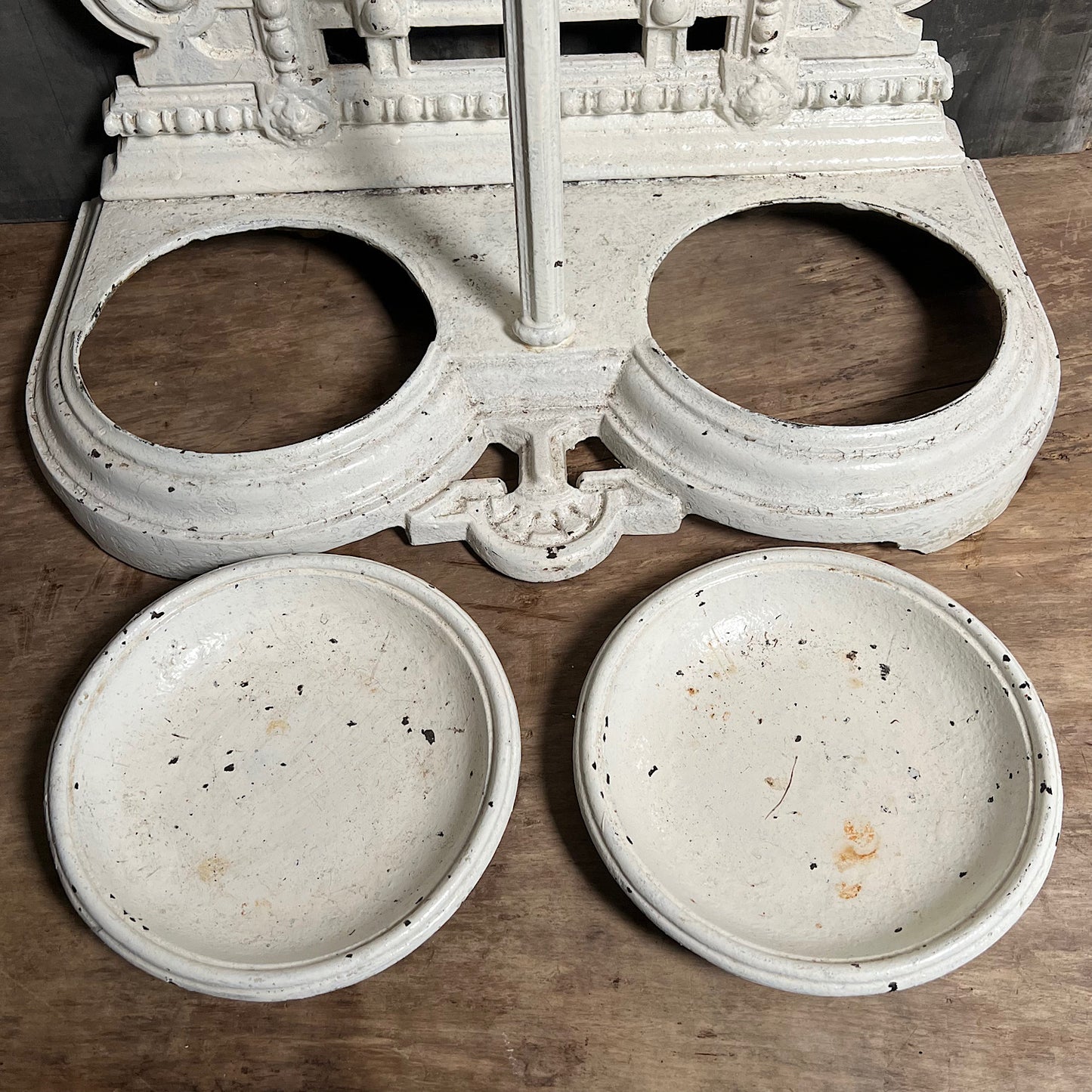 Large Scottish Country House Cast Iron Stick Stand c.1880