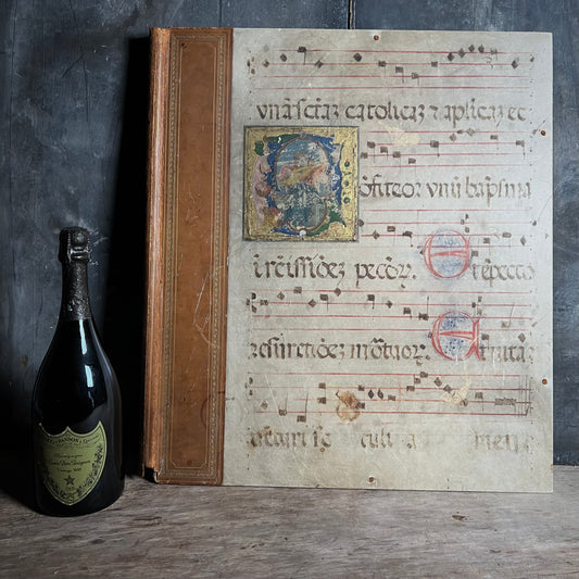 Rare Medieval Illuminated Manuscript c.1440