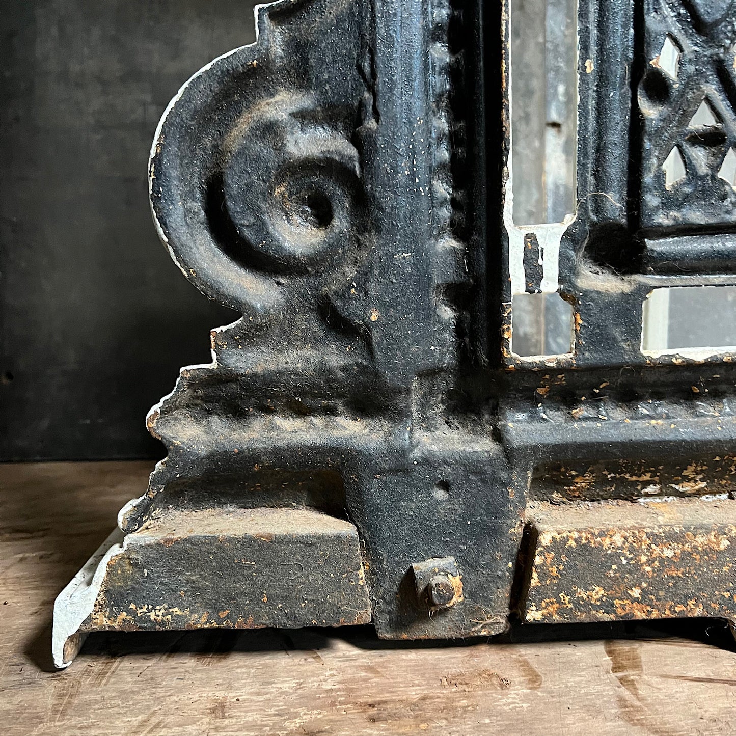 Large Scottish Country House Cast Iron Stick Stand c.1880