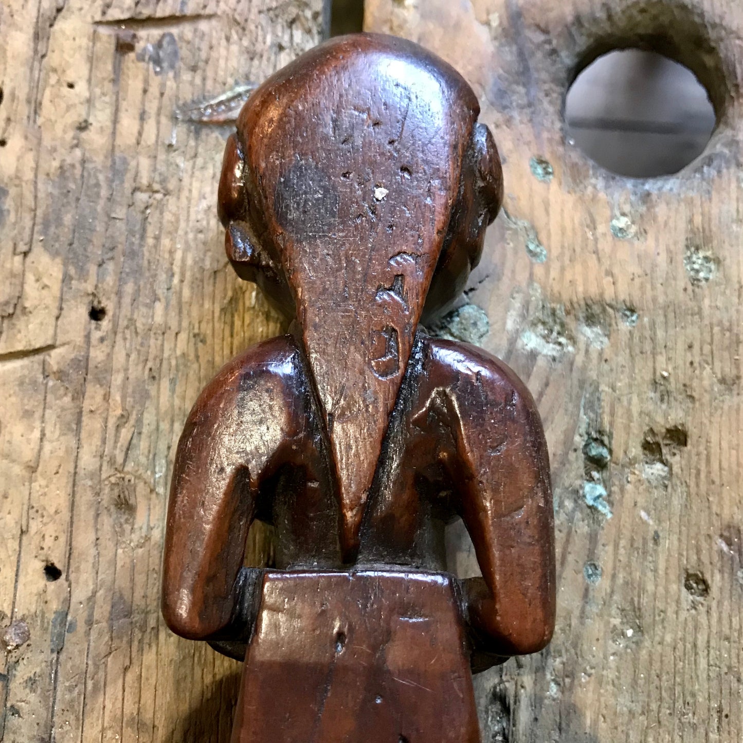 Tudor Treen Stump Doll c.1590