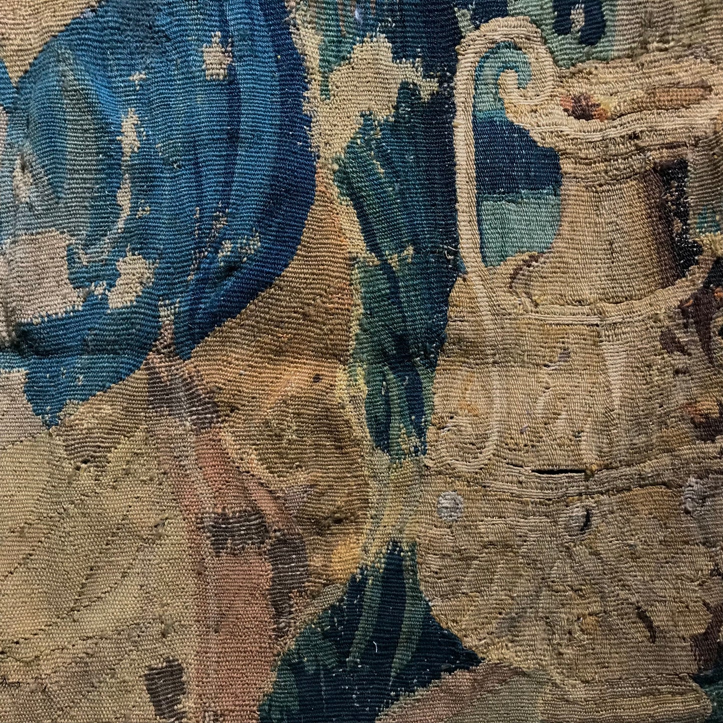Allegorical Flemish Tapestry with Golden ‘Oniochoe’ c.1650