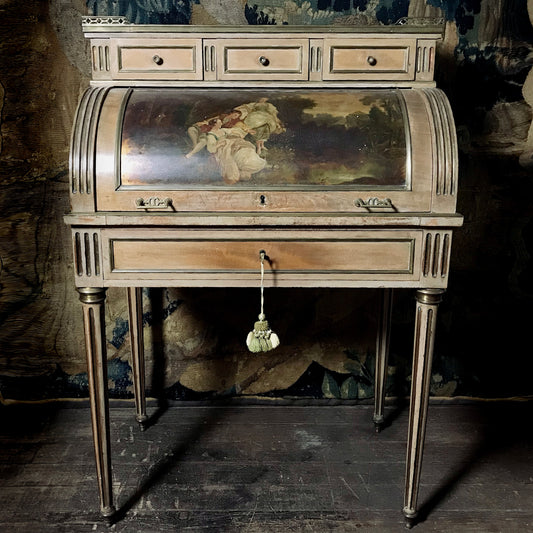 French Roll-top Bureau Mid 20th Century
