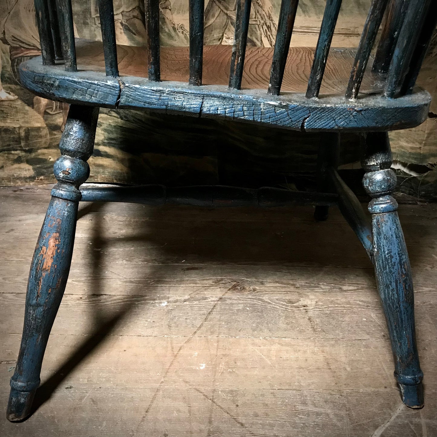 Leicestershire Comb-Back Windsor Armchair c.1780–1800