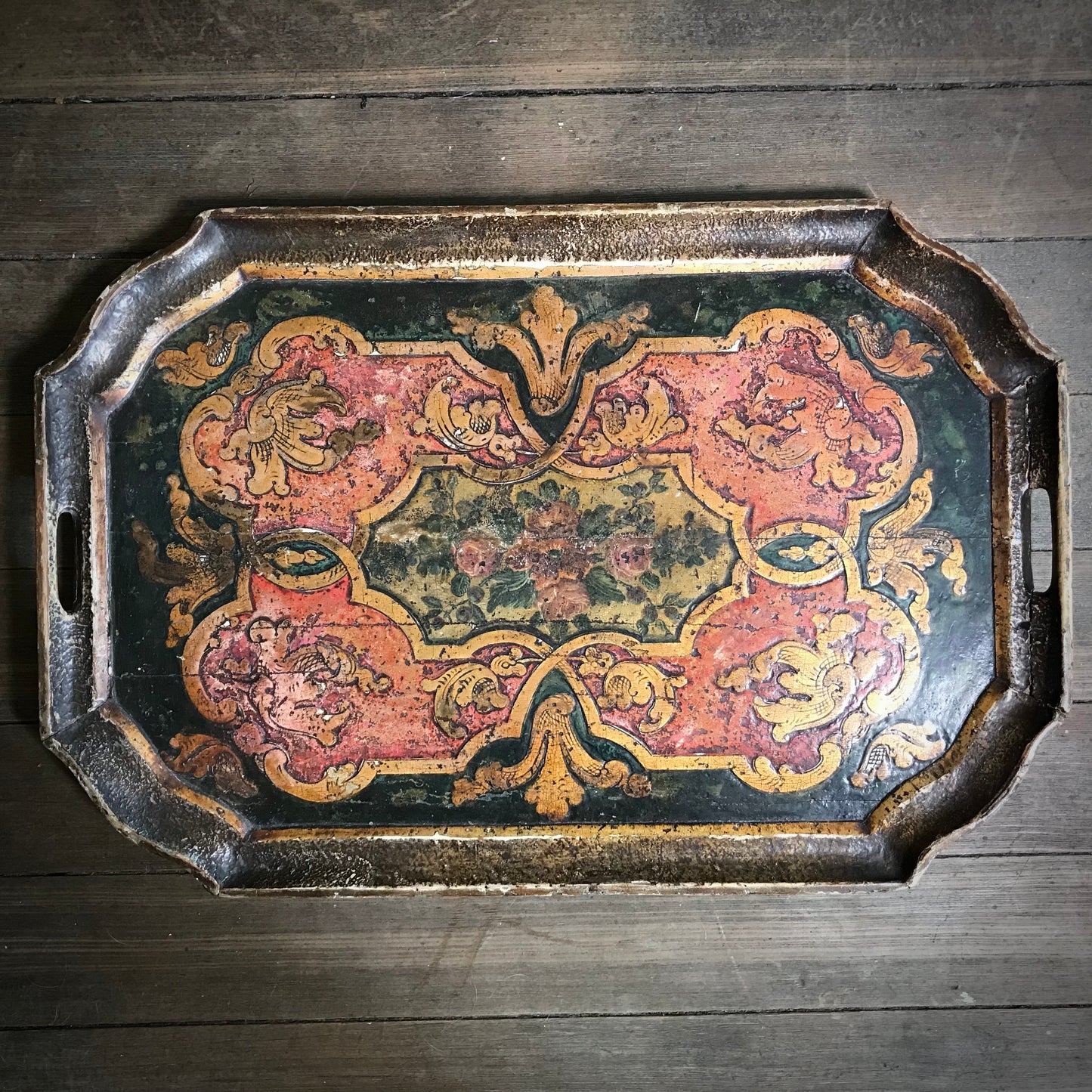 Venetian Rococo Tray c.1750