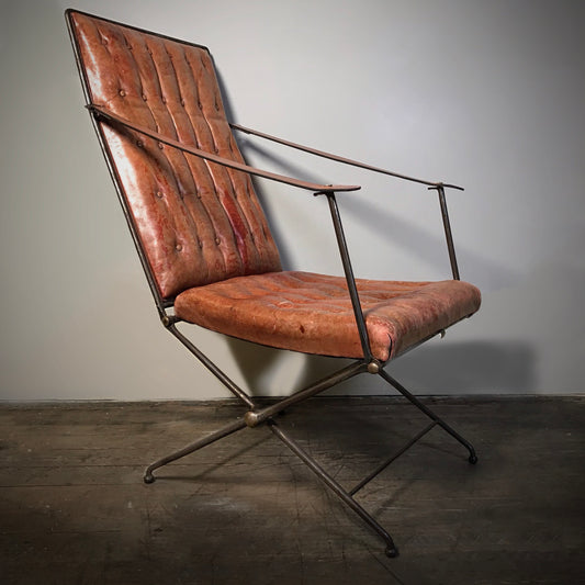 English Campaign Chair c.1920