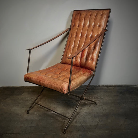 English Campaign Chair c.1920