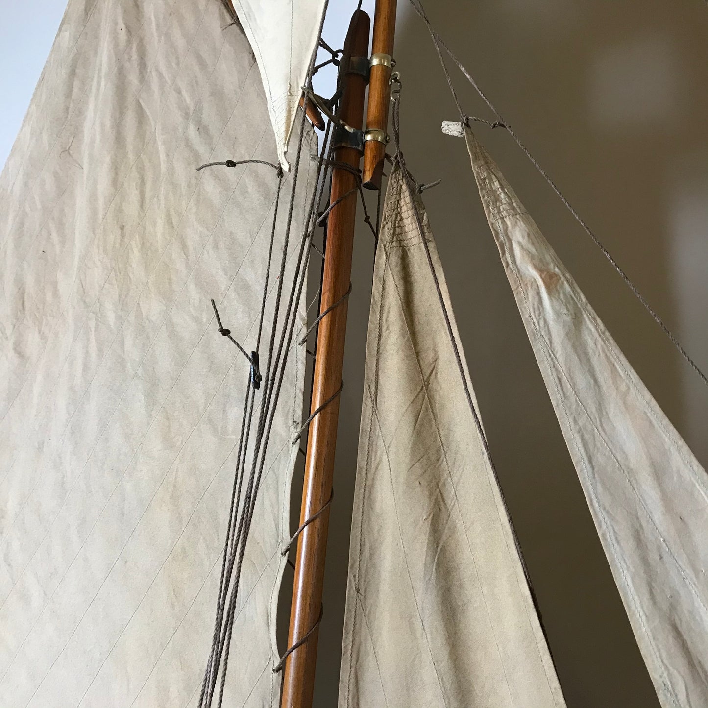 Gaffer Rig Pond Yacht “F.W.Y.C” c.1910