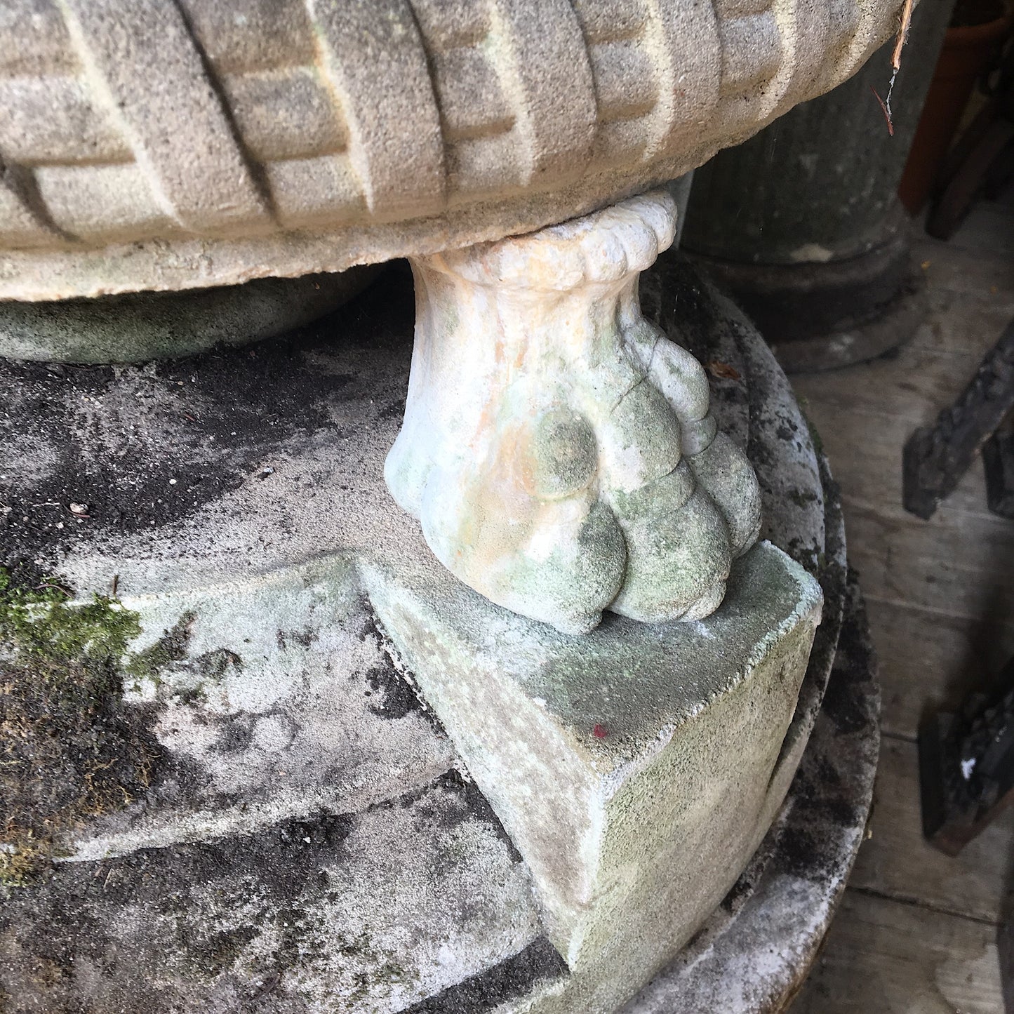 Oversized Basketwork Jardiniere