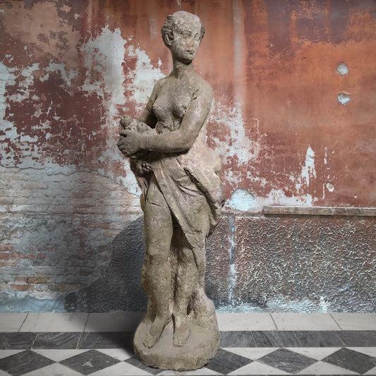 Venetian Renaissance Statue of Nymph with Shells c.1550