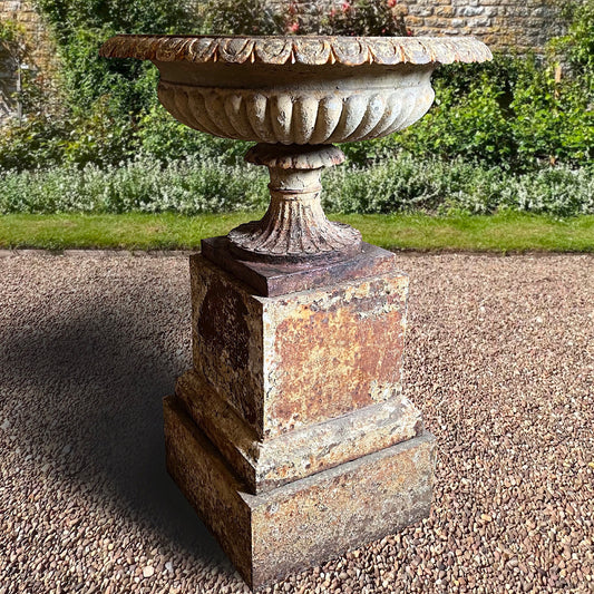 Early Handyside Tazza Centrepiece Urn No.9 & Plinth c.1860