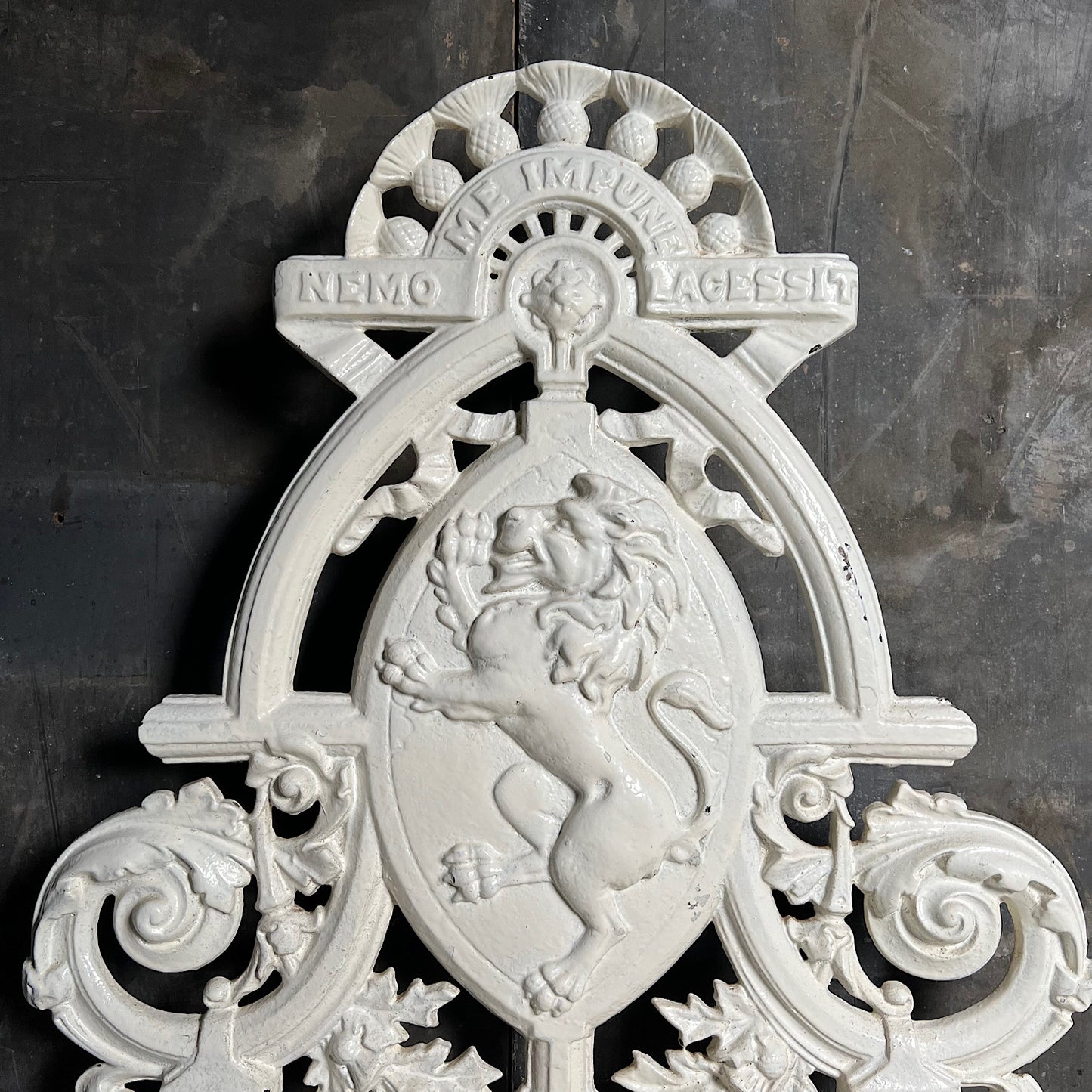 Large Scottish Country House Cast Iron Stick Stand c.1880