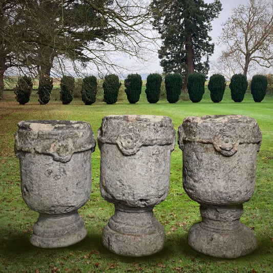 Three Late Medieval/Early Tudor Urns from Benedictine Abingdon Abbey with Royal Connnection