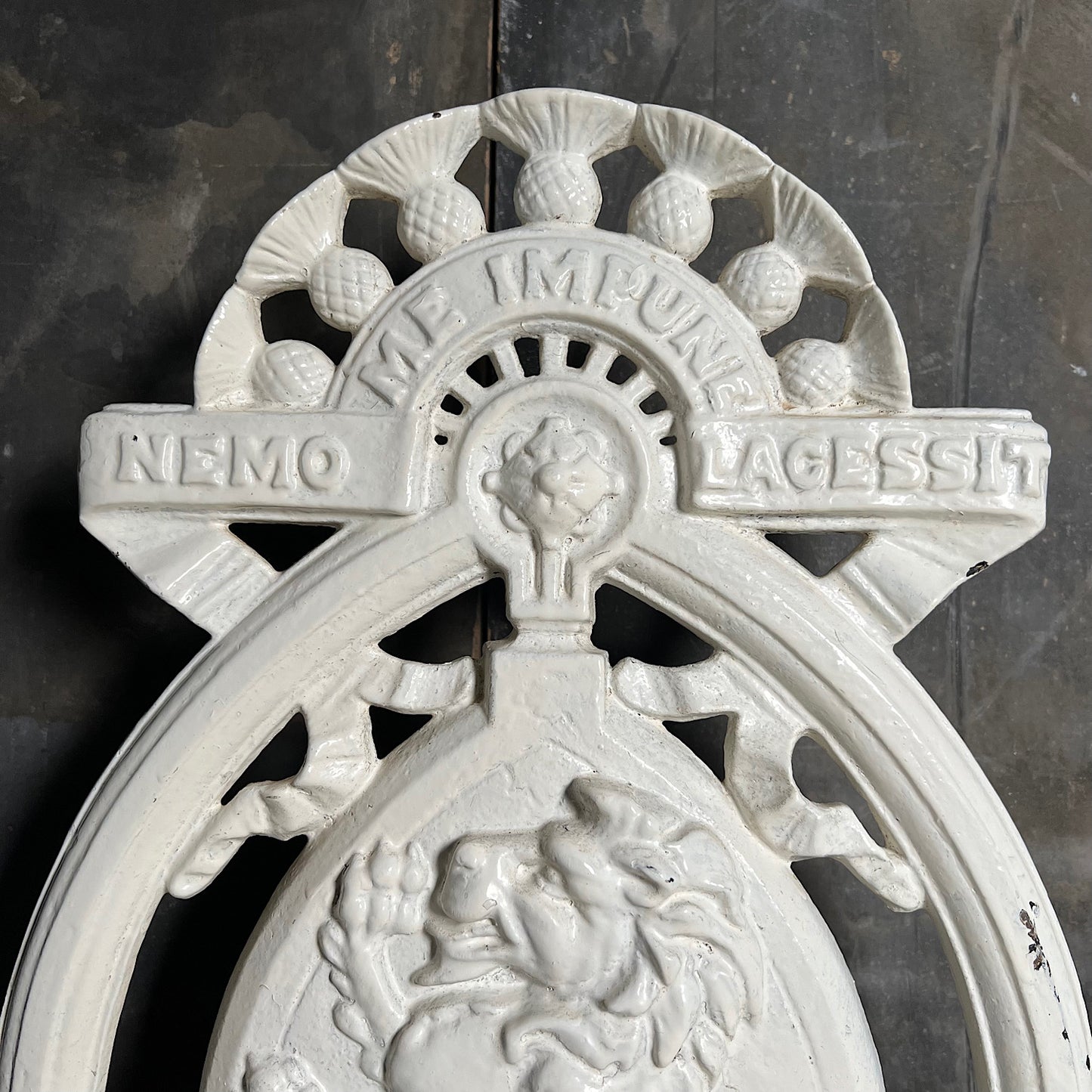 Large Scottish Country House Cast Iron Stick Stand c.1880