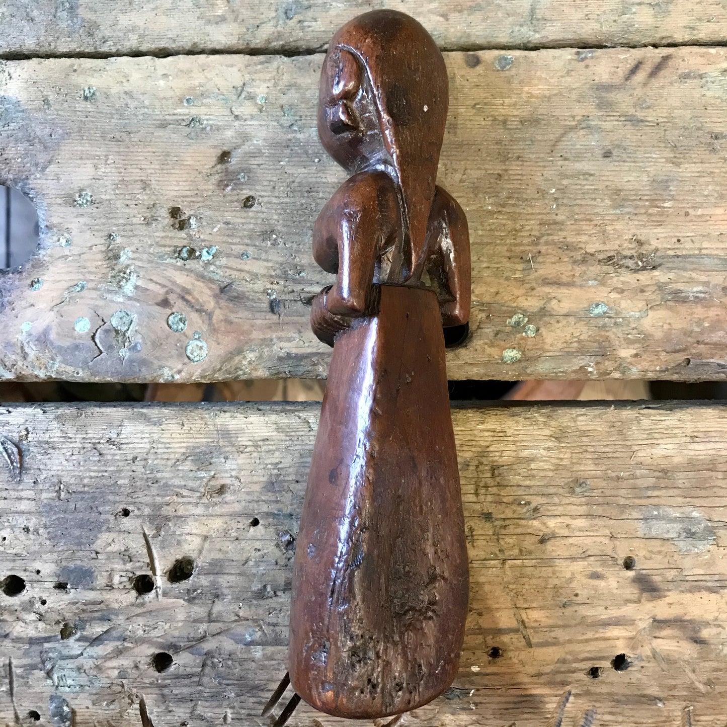 Tudor Treen Stump Doll c.1590