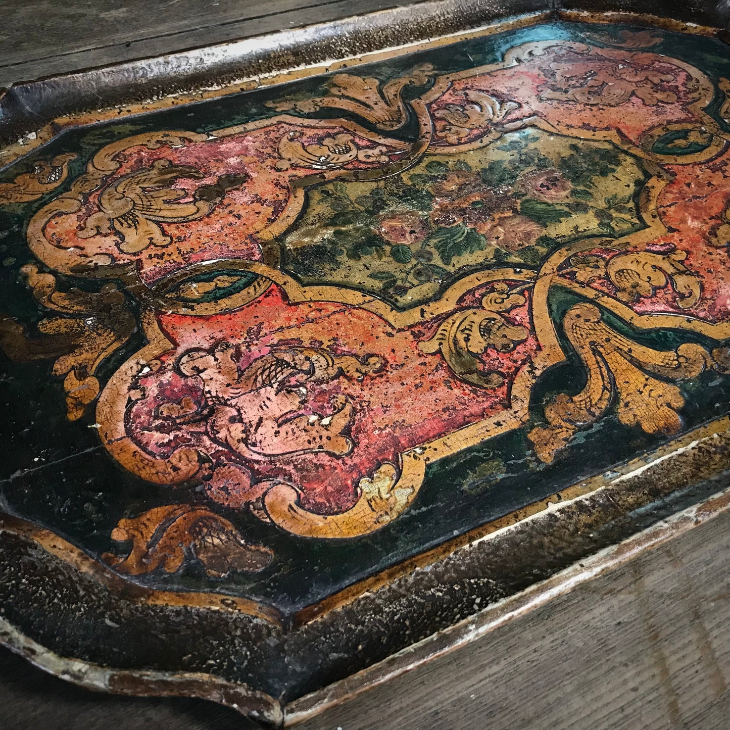 Venetian Rococo Tray c.1750