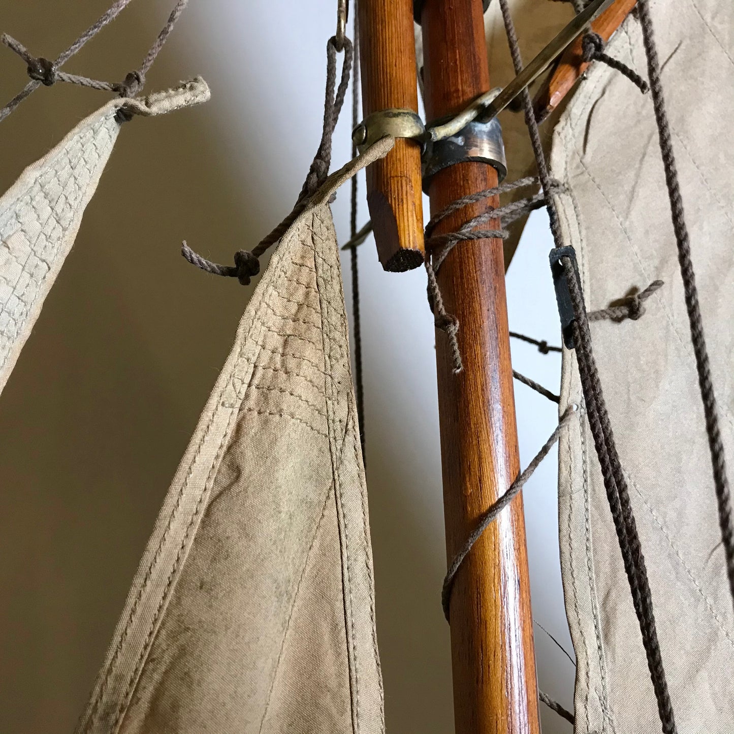 Gaffer Rig Pond Yacht “F.W.Y.C” c.1910