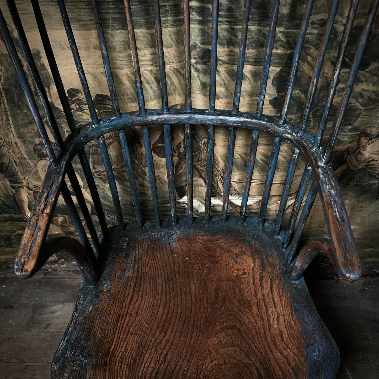Leicestershire Comb-Back Windsor Armchair c.1780–1800