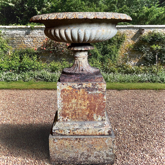Early Handyside Tazza Centrepiece Urn No.9 & Plinth c.1860