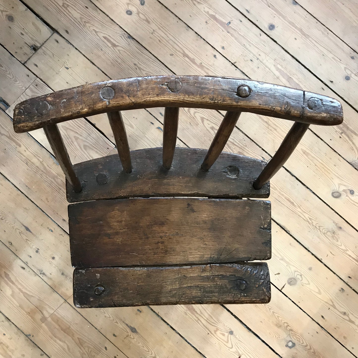 Naive Irish Hedge/Country Chair c.1820