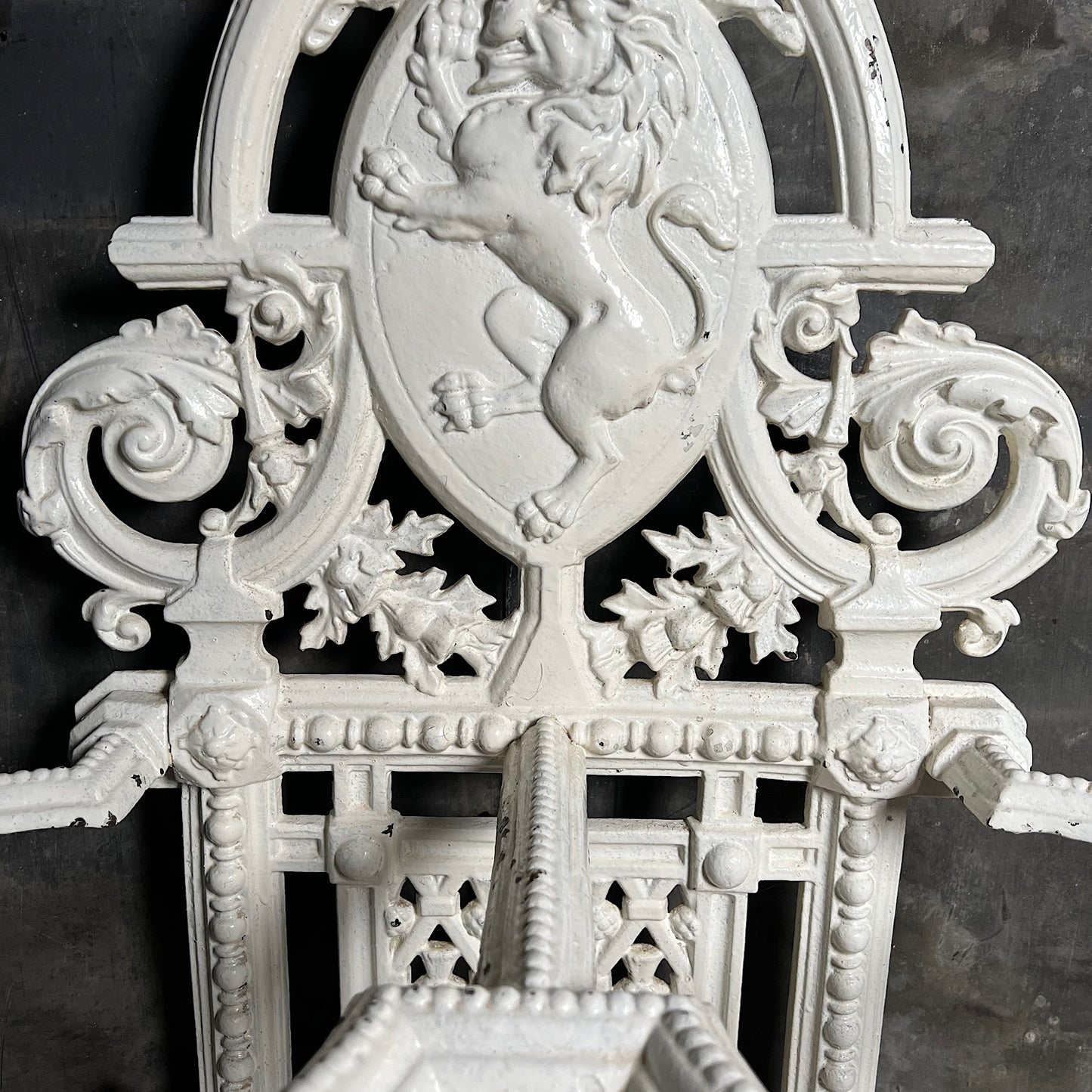 Large Scottish Country House Cast Iron Stick Stand c.1880