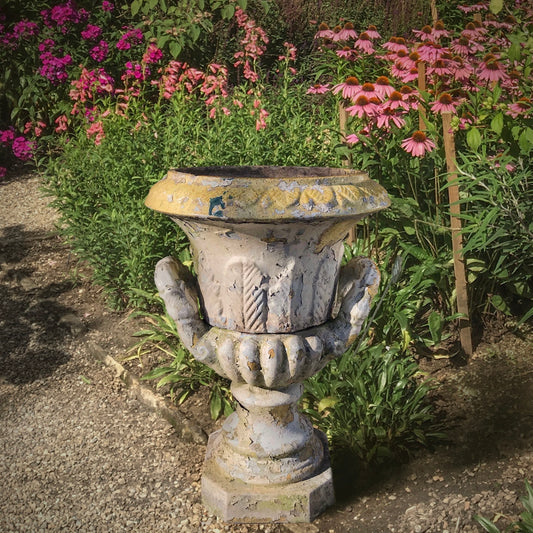 Italian Salt-Glazed Terracotta Urn c.1920
