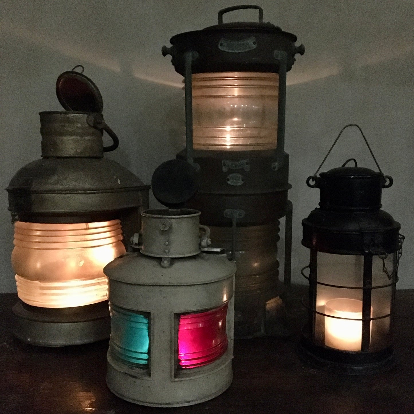 Ship’s Masthead Galvanised Lantern