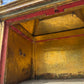 17th Century Italian Baroque Carved, Gilt & Polychrome Sarcophagus Form Reliquary Casket