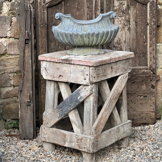 19th C. Neoclassical Lead Planter