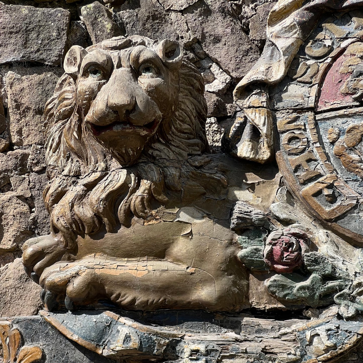 Royal Coat of Arms from Newby Hall c.1860