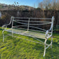 Regency Strapwork Wrought Iron Garden Bench c.1820