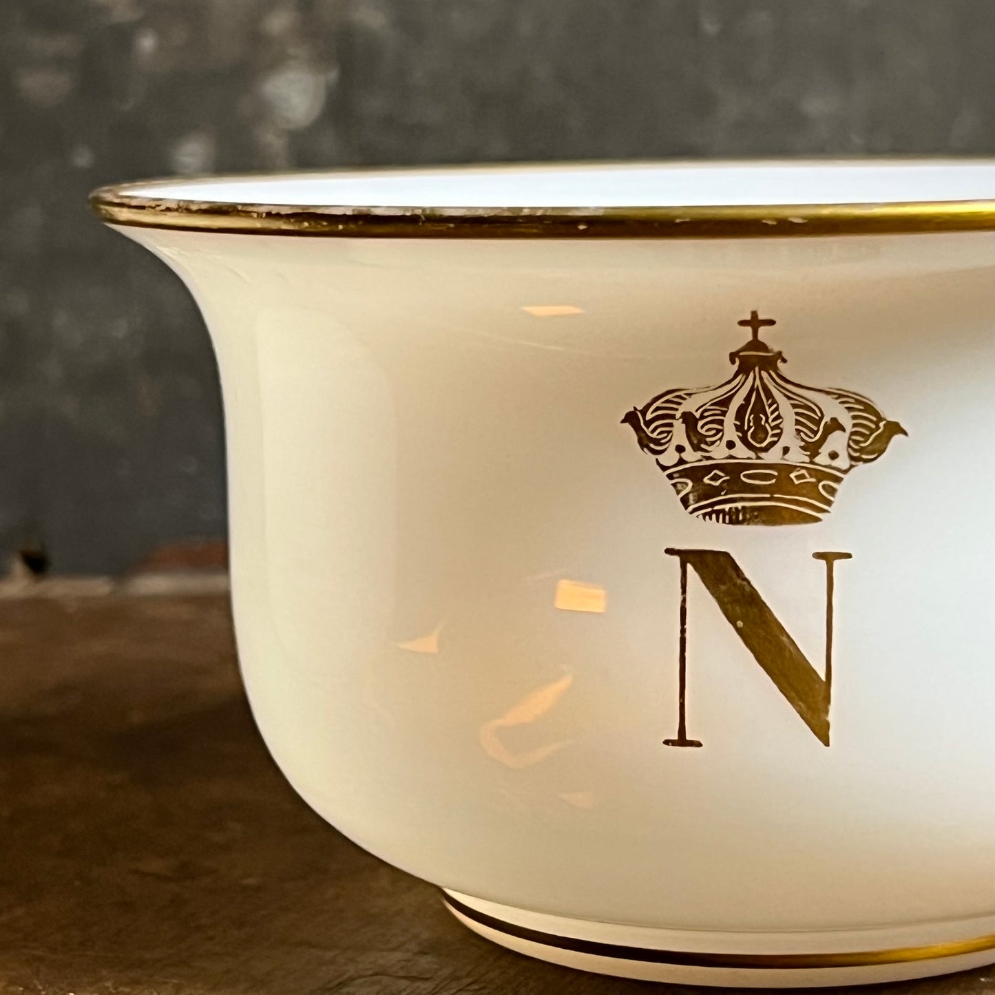 A Rare Pair of French Opaline Finger Bowls with the Imperial Cipher of Napoleon III, c.1855–1870