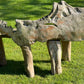 Primitive Organically Formed Root Bench