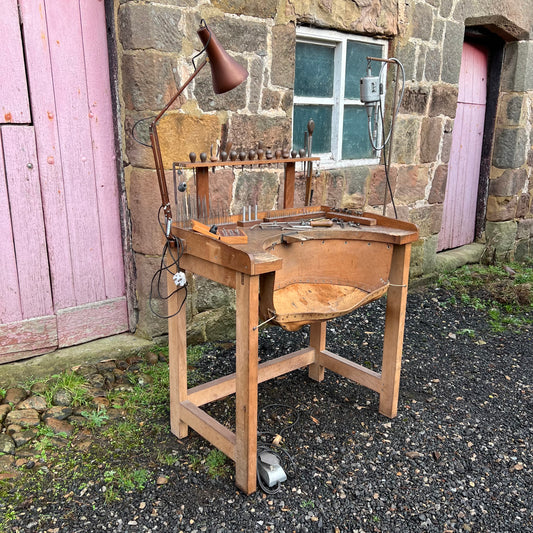 Jewellers Bench Mid 20th Century