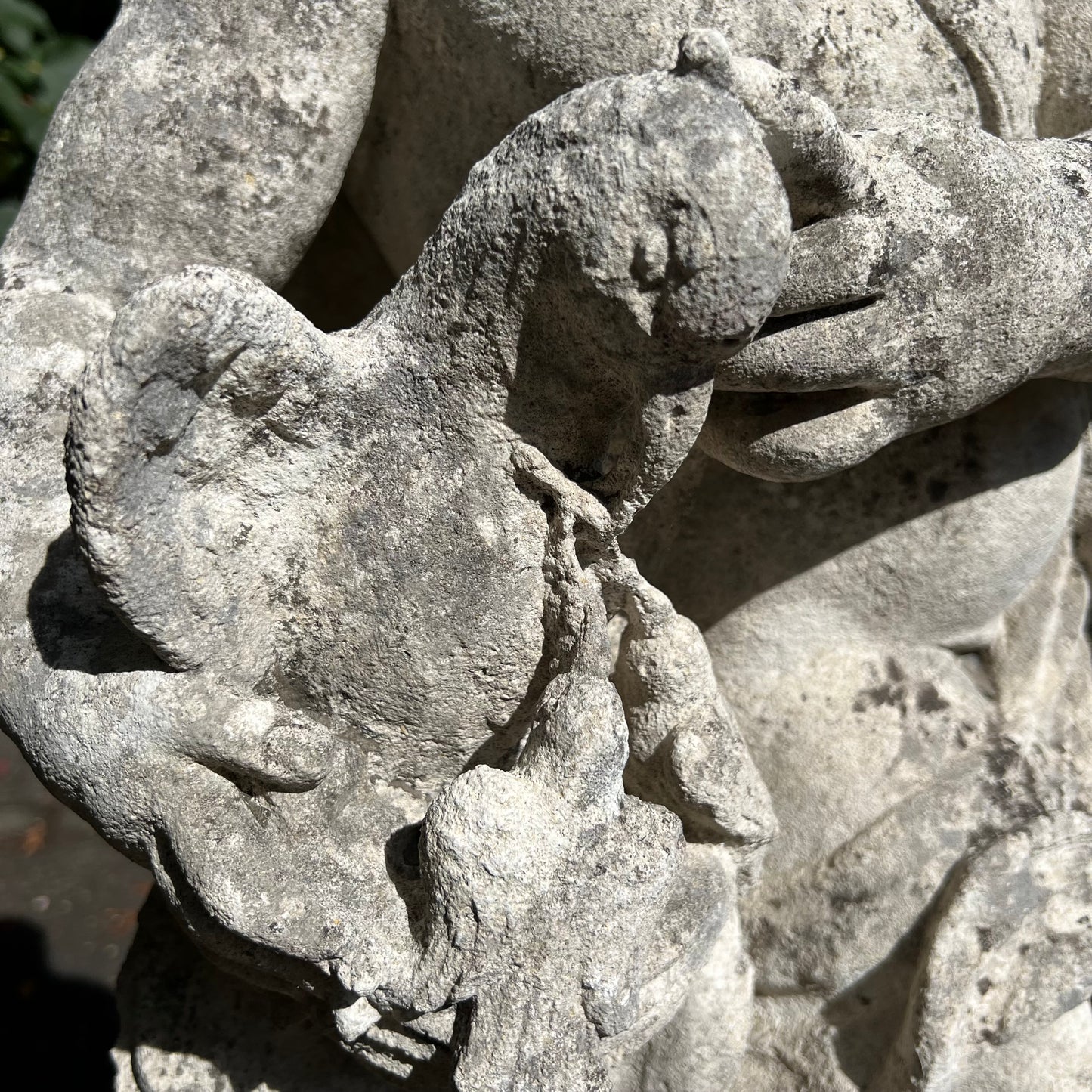 French Limestone Four Seasons Statues with Plinths c. Late 17th/Early 18th Century