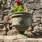 English Georgian Lead Planter with Lions Masks c.1820