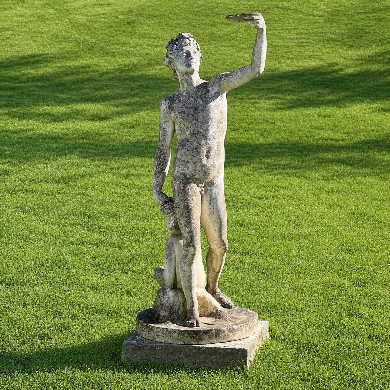 Near Life-Size Bacchus Statue after Sansovino, Early 20th Century