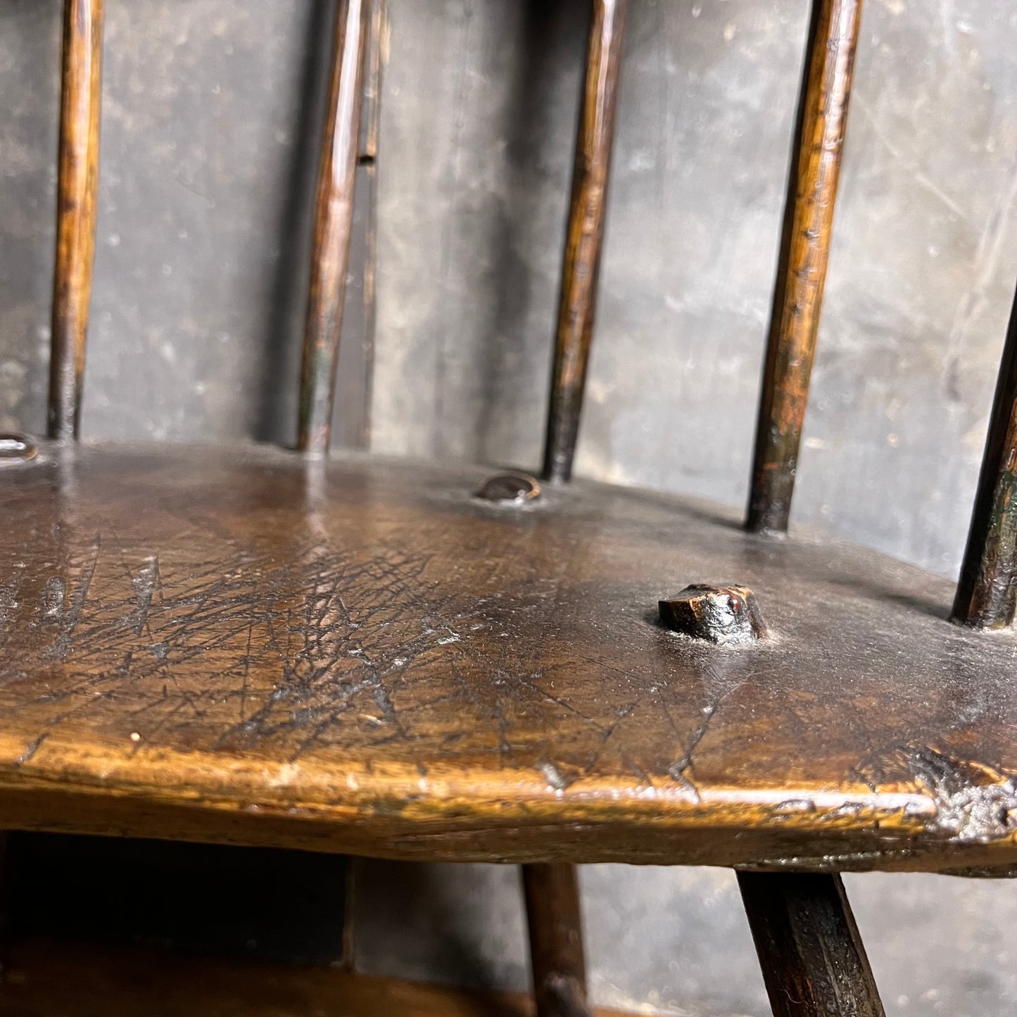 Primitive Vernacular Stick Chair 18th Century