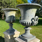 Grand Scale Pair of Handyside Campana Urns & Plinths c.1880