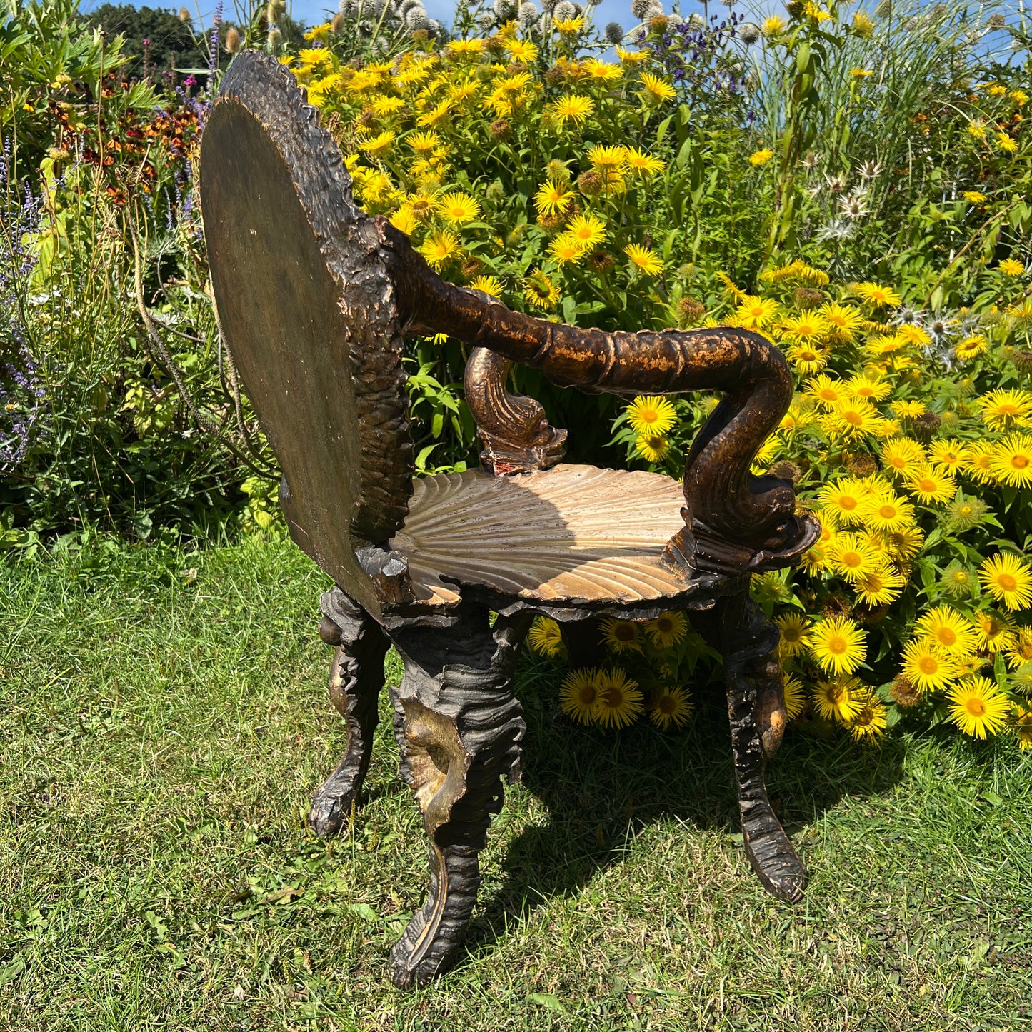 Pauly & Cie Venetian Grotto Armchair, Venice, Italy, Late 19th Century