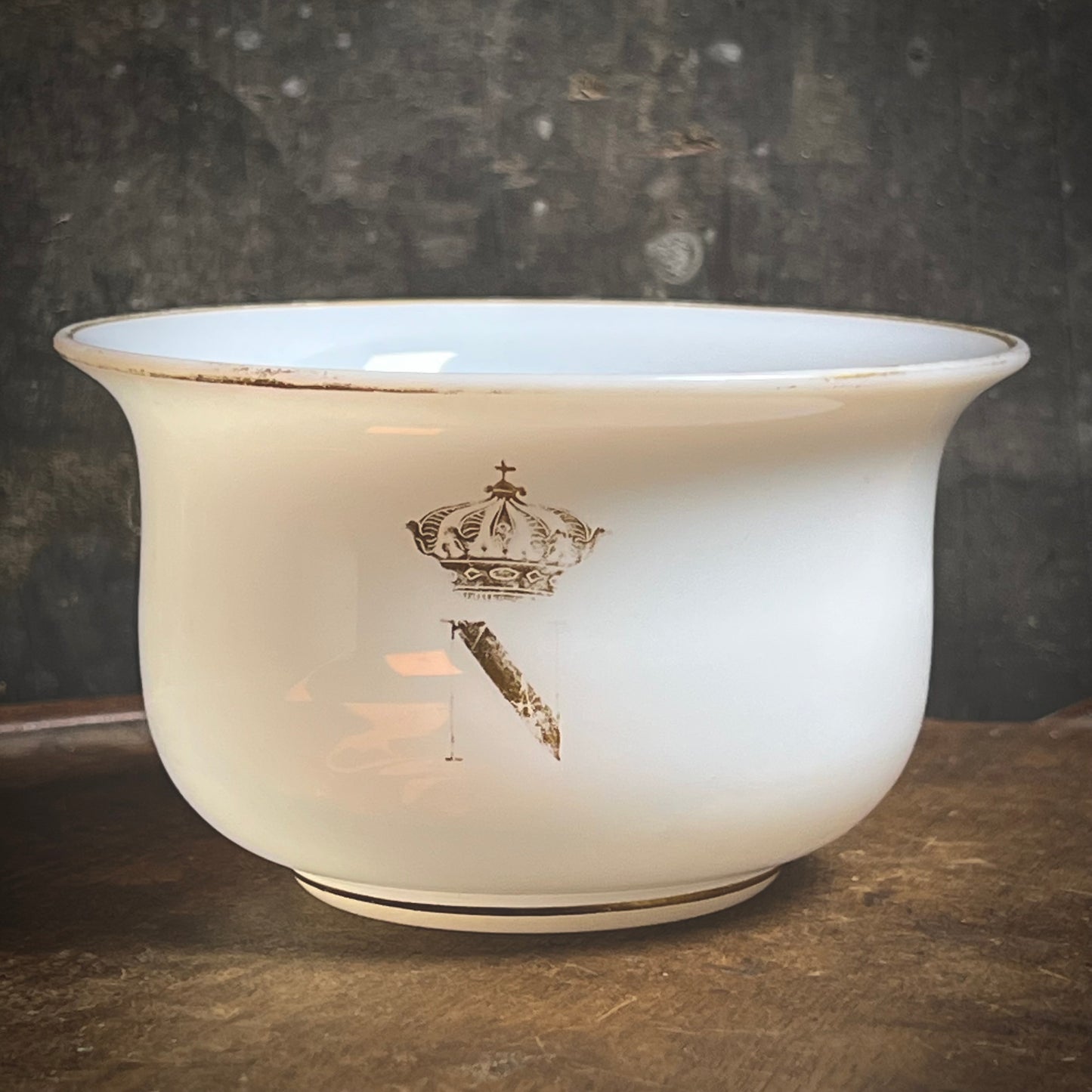 A Rare Pair of French Opaline Finger Bowls with the Imperial Cipher of Napoleon III, c.1855–1870