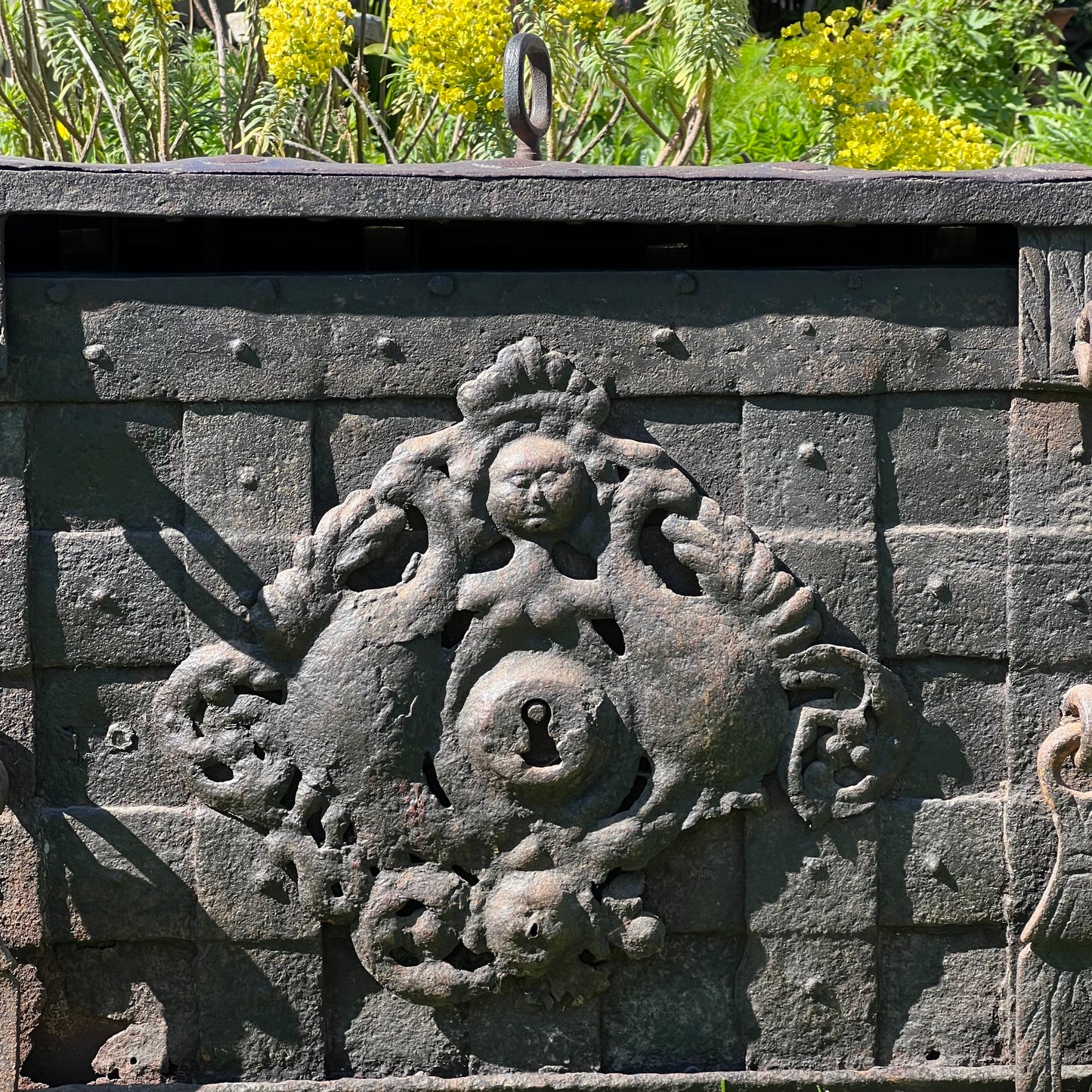 A Monumental 17th Century South German Iron Strong Chest, c.1650–1700
