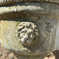 English Georgian Lead Planter with Lions Masks c.1820