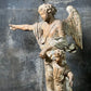 Italian Carved Oak Guardian Angel c.1650