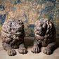 Italian Baroque Carved Walnut Lion Furniture Bearers, 17th century (c. 1650–1700)