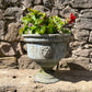 English Georgian Lead Planter with Lions Masks c.1820