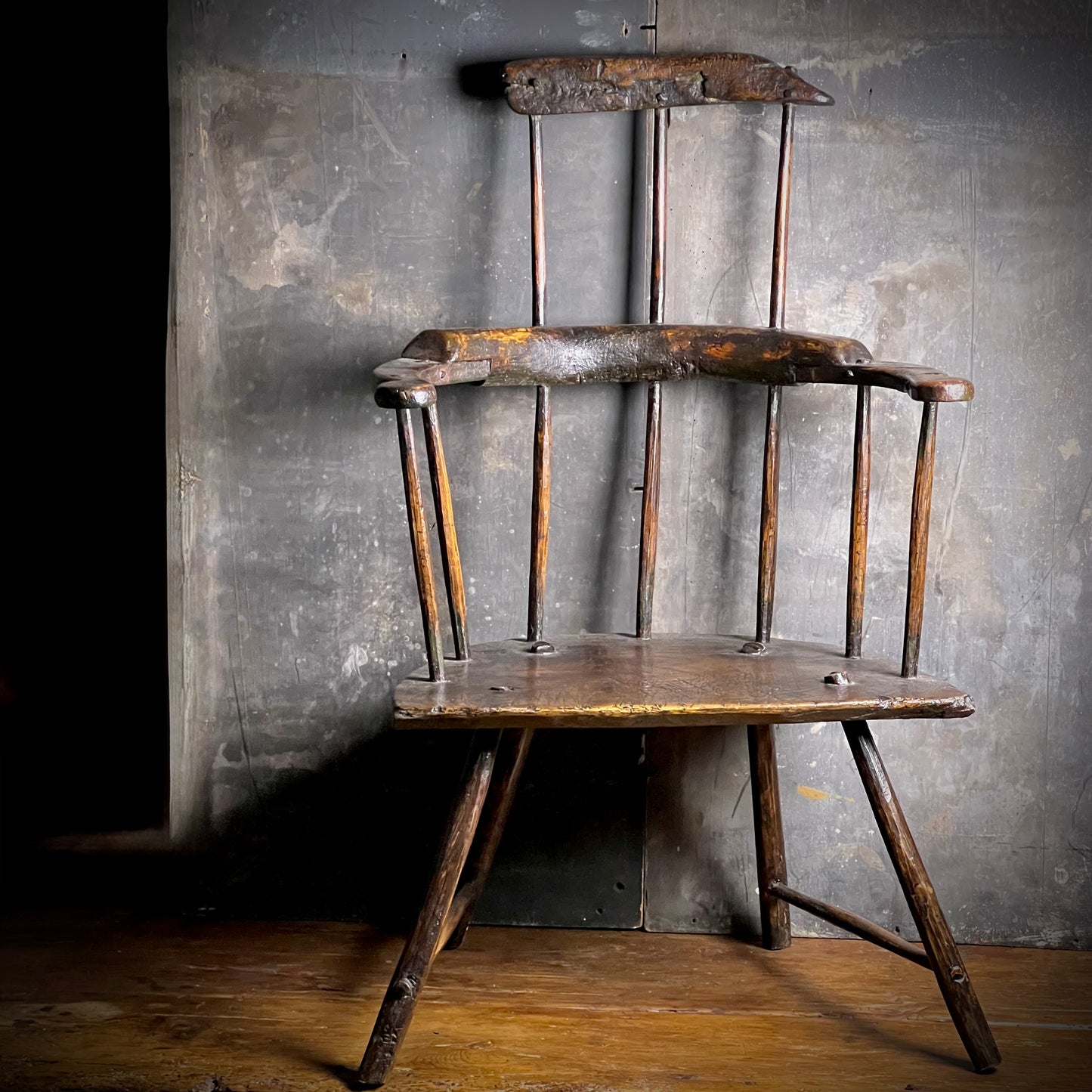 Primitive Vernacular Stick Chair 18th Century