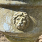 English Georgian Lead Planter with Lions Masks c.1820